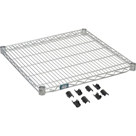 Nexel ate Wire Shelf 24inW x 24inD S2424EP